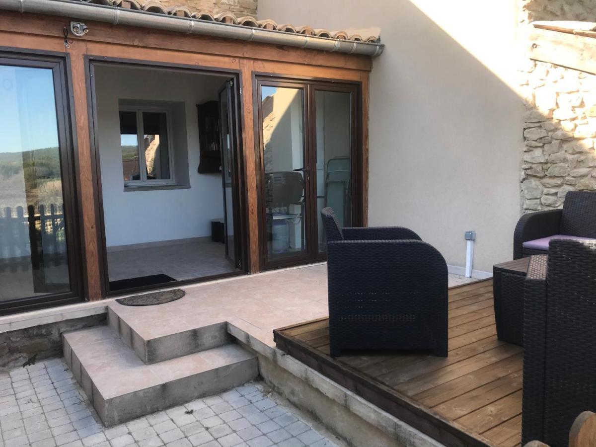 Gite Du Serre De Boudre Climatise, Spa Permanent Buisson Exterior photo